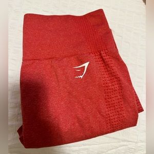 Gymshark Vital Seamless 2.0 Leggings - Chilli Red Marl